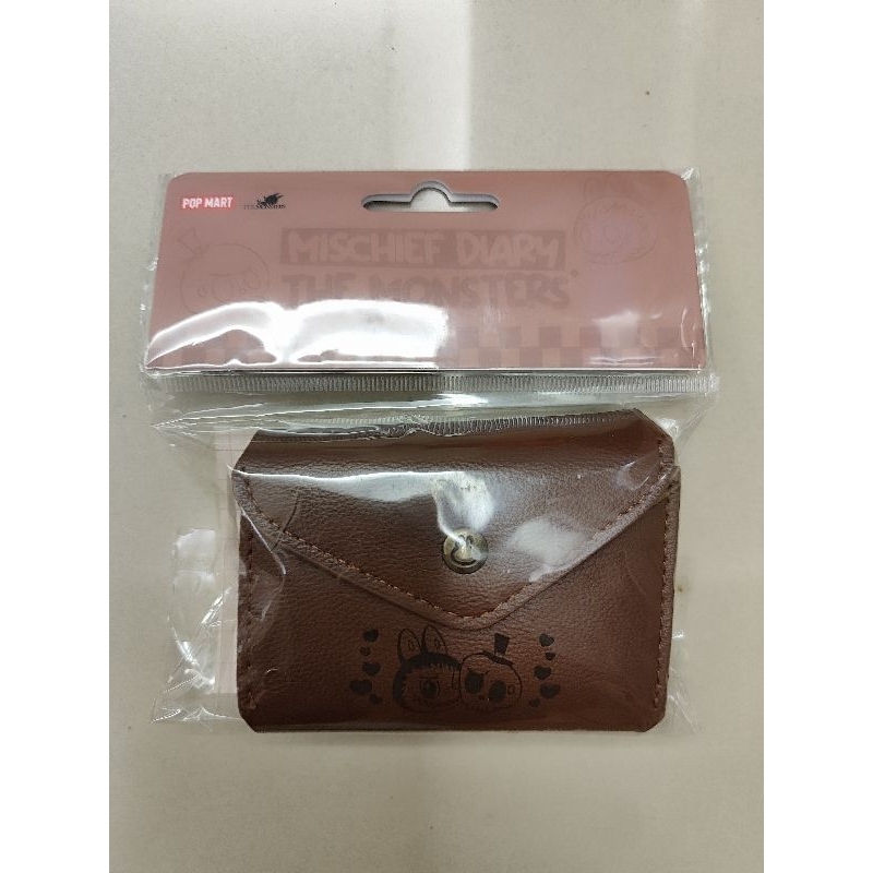 【現貨】馬上出 labubu labubu 錢包 零錢包 泡泡瑪特 拉布布 頑皮 日記摺疊小錢包 | 蝦皮購物