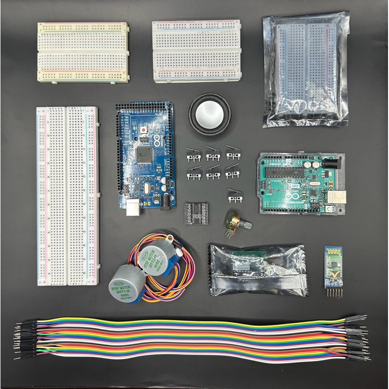 Arduino 學習套件 MEGA2560 R3開發版 藍芽模組 Uno 原廠版 電子零件 MP3 Player 麵包版 | 蝦皮購物