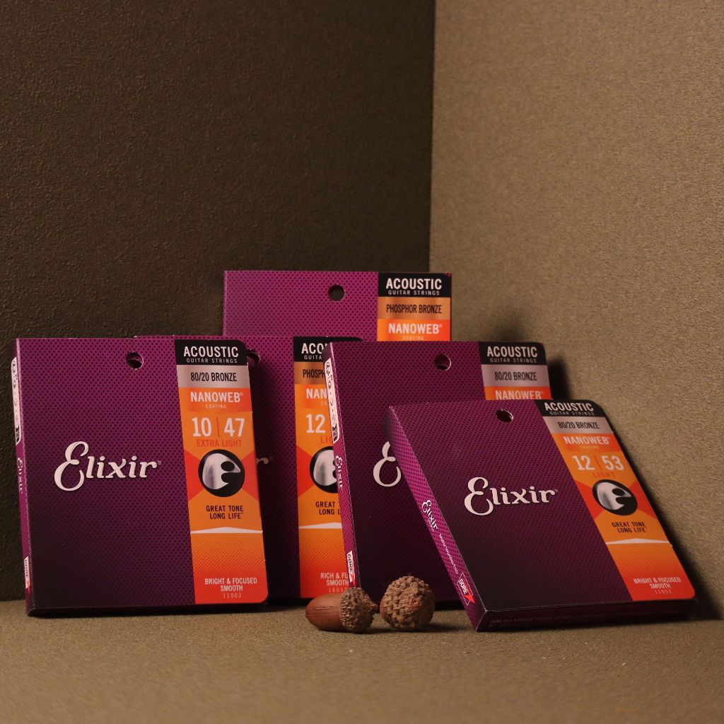 【森韻木吉他工作室】Elixir 1047 1152 1253 民謠吉他弦 單包裝 Nanoweb | 蝦皮購物