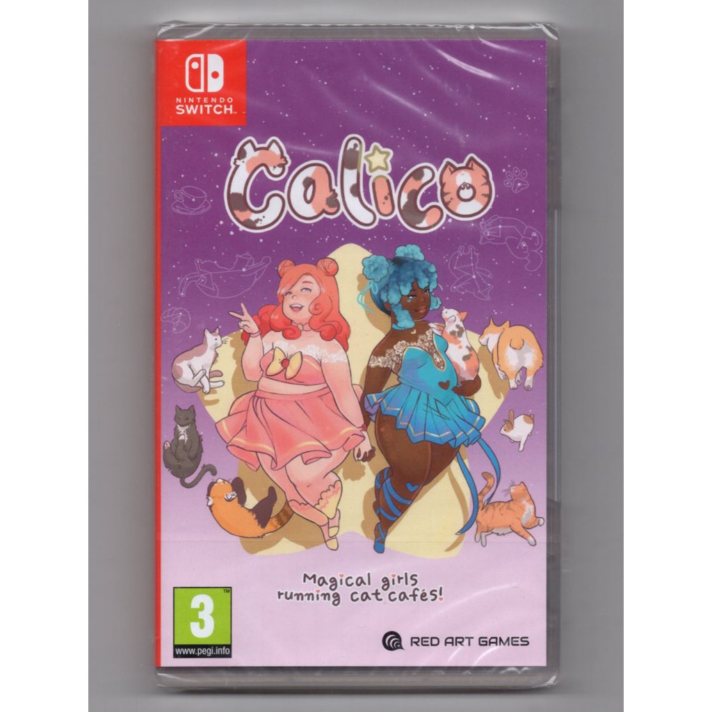 全新 NS Switch Calico 歐版 英文 全球限量發行 貓咪餐廳經營遊戲 | 蝦皮購物