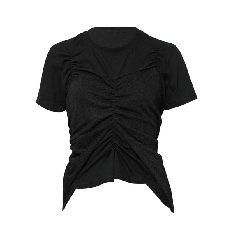 𝐏𝐀𝐍𝐃𝐀 𝐅𝐎𝐑𝐄𝐒𝐓 韓國代購FLARE UP Bustier Layered T