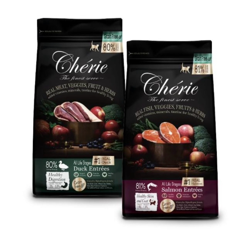 Cherie 法麗 真肉配方全營養貓糧 貓飼料 無穀配方 真肉 …