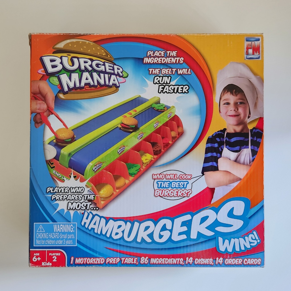 【二手】瘋狂漢堡傳送帶 Fotorama Burger Mania 桌游 | 蝦皮購物
