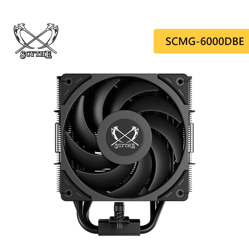 Scythe 鎌刀 SCMG-6000DBE 無限六(闇黑雙風版) 風扇 | 蝦皮購物
