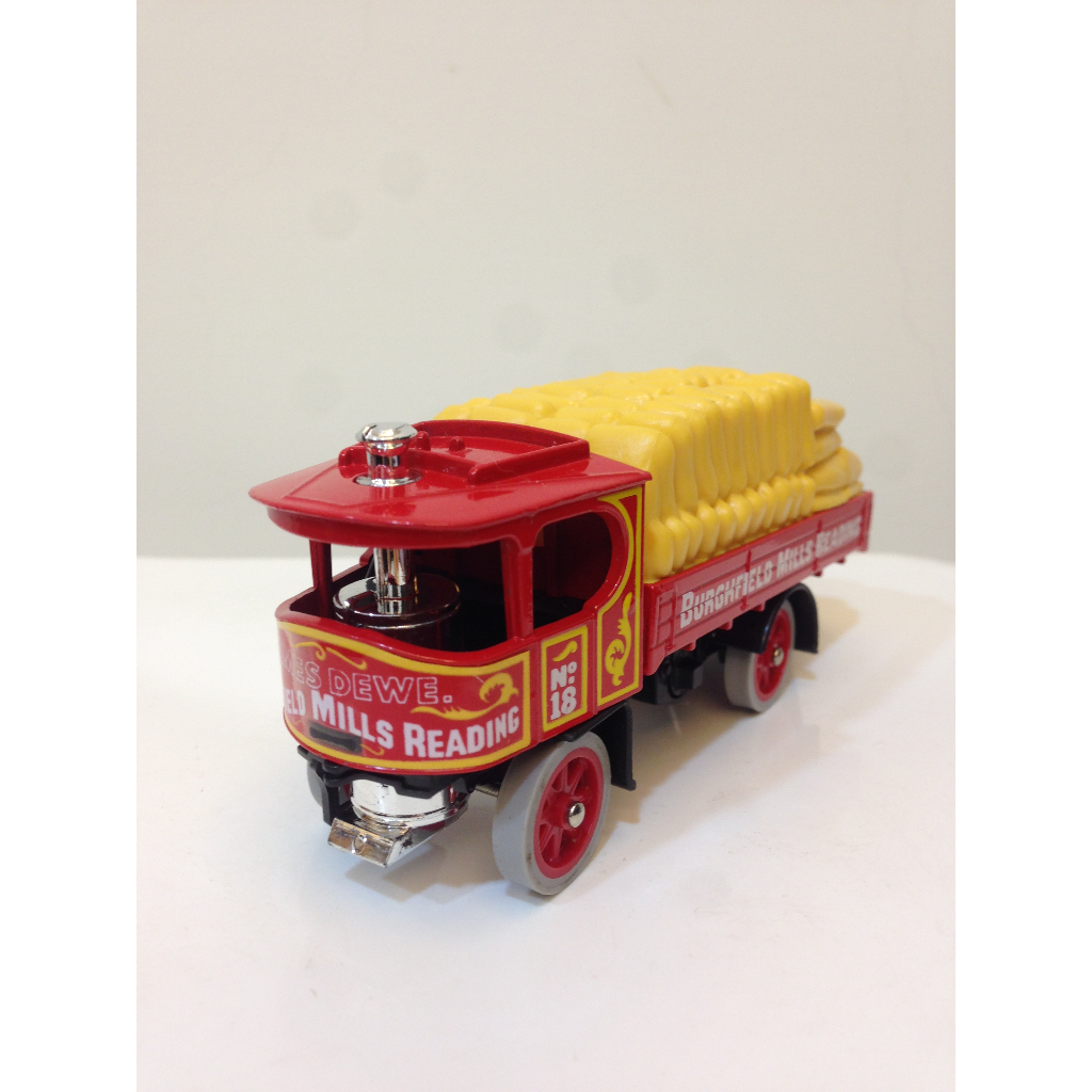 【澳門製造】復古絕版老車 Burghfield Mills Reading、蒸氣貨車、火柴盒、模型車、James 蝦皮購物
