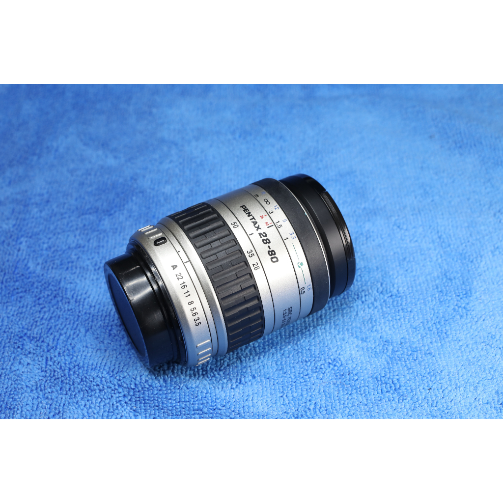 Pentax-FA 28-80mm F3.5-5.6 (銀色) 標準變焦鏡頭，無霉無入塵外觀9成