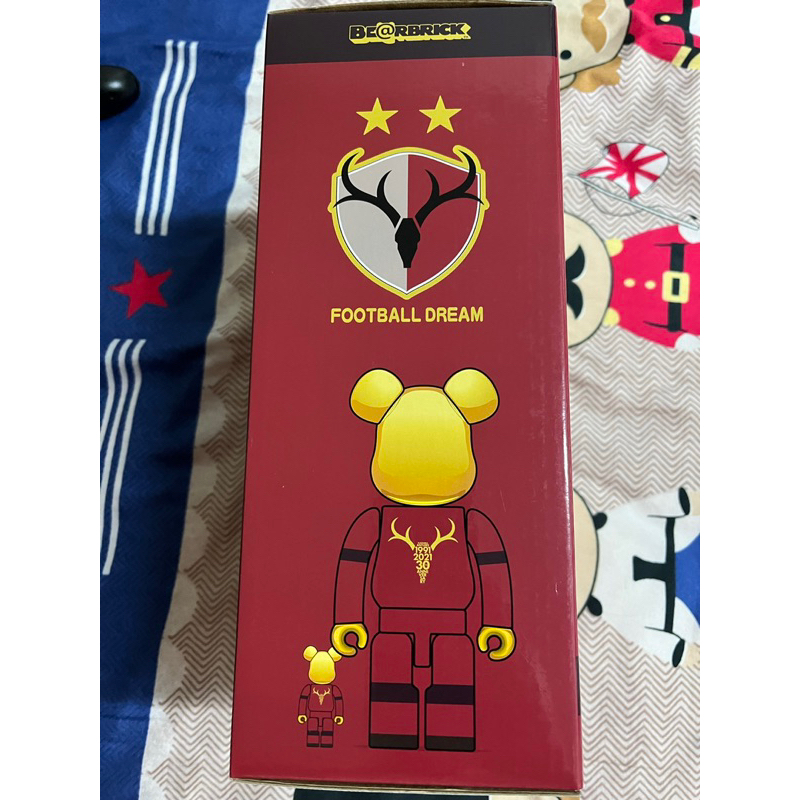 BE＠RBRICK KASHIMA ANTLERS 30th ANNIVERSARY 100%&400% | 蝦皮購物
