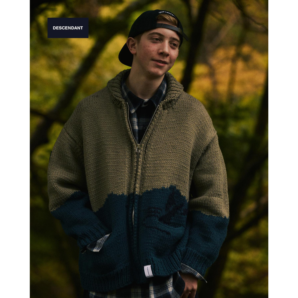 AllenTAPS】DESCENDANT 22AW SPYHOP COWICHAN SWEATER 毛衣鯨魚| 蝦皮購物