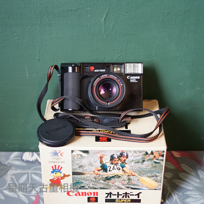 【星期天古董相機】Canon AF35ML 底片傻瓜相機