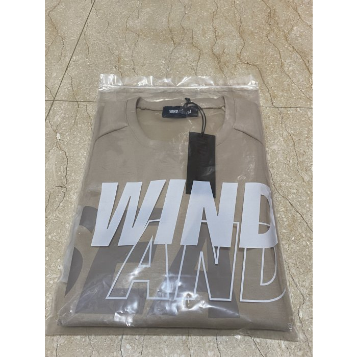 WIND AND SEA DRY STRETCH RAGLAN TEE 熊谷隆志米色T恤| 蝦皮購物