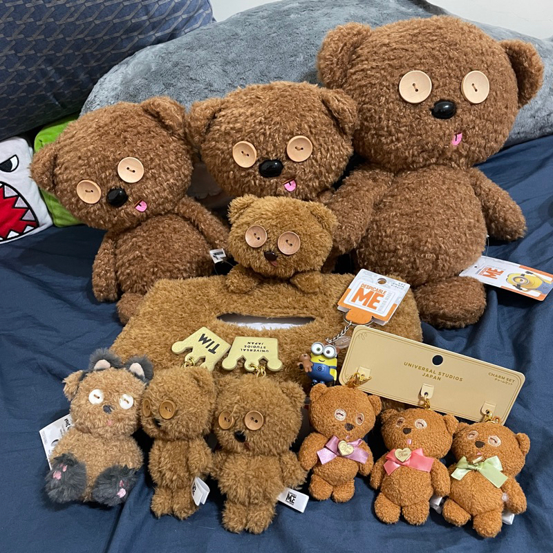 【現貨】日本環球影城正版 日本選物 提姆熊Tim熊 絨毛娃娃 小小兵獨角獸 史努比 卡比 麵包超人 三麗鷗 內褲兔 耀西 | 蝦皮購物