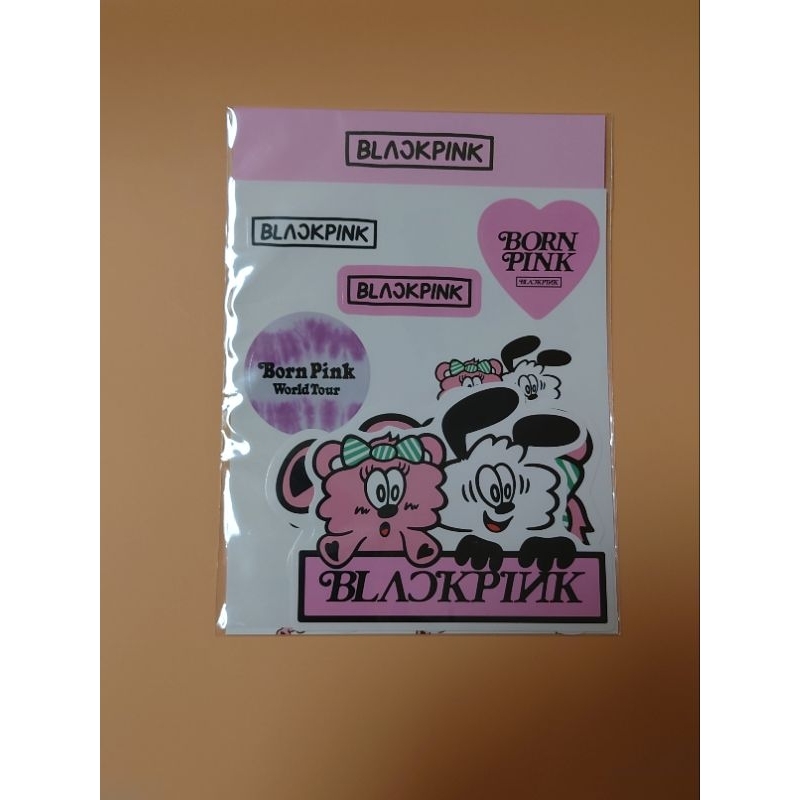 Blackpink*Verdy Sticker pack 貼紙 POP-UP STORE BORN PINK VERDY | 蝦皮購物