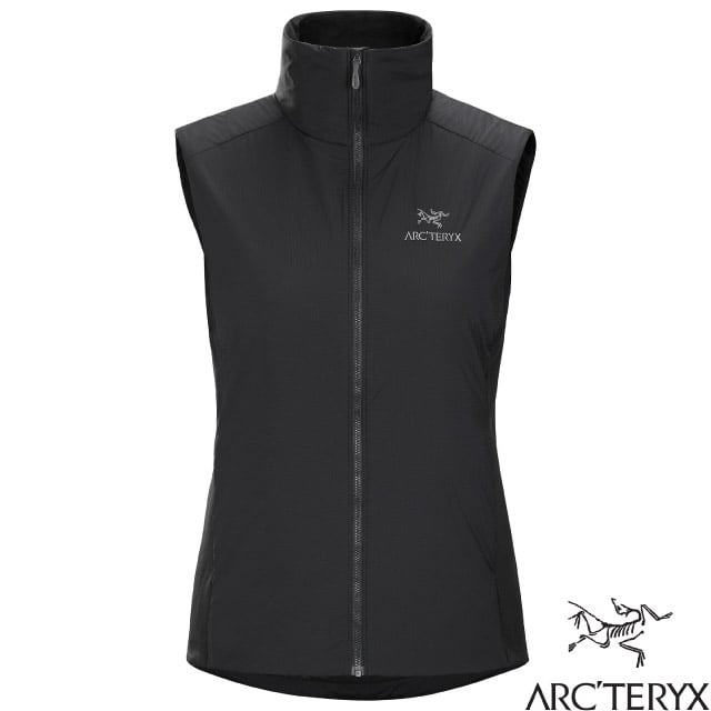 ARCTERYX 始祖鳥】女款輕薄抗水耐磨化纖保暖背心Atom 防風背心