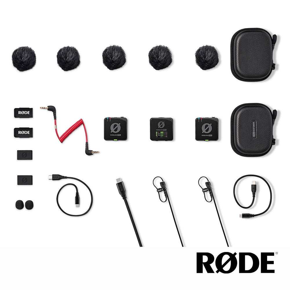 RODE】Wireless Pro 一對二無線麥克風王者級別(正成公司貨) #原