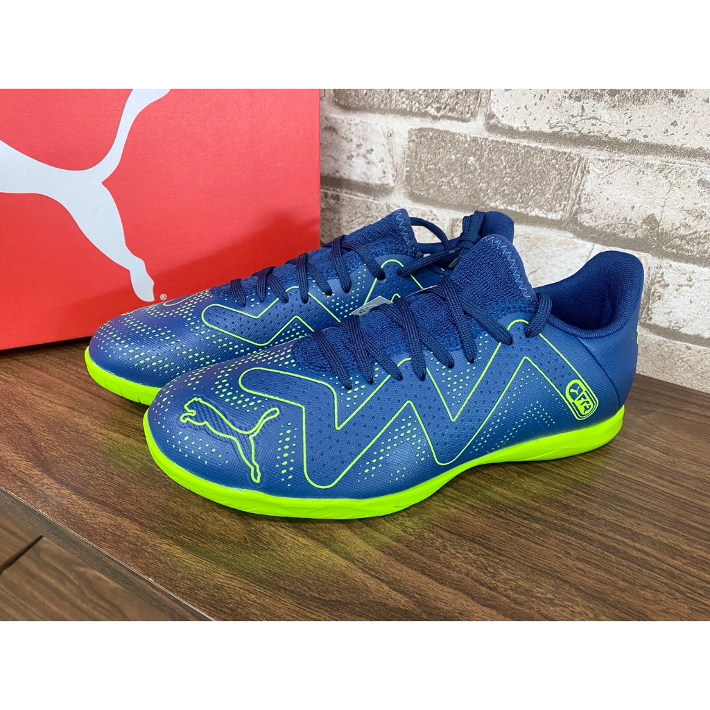免運(過動兒) P114全新 PUMA FUTURE PLAY IT 平底足球鞋 (107382-03) | 蝦皮購物