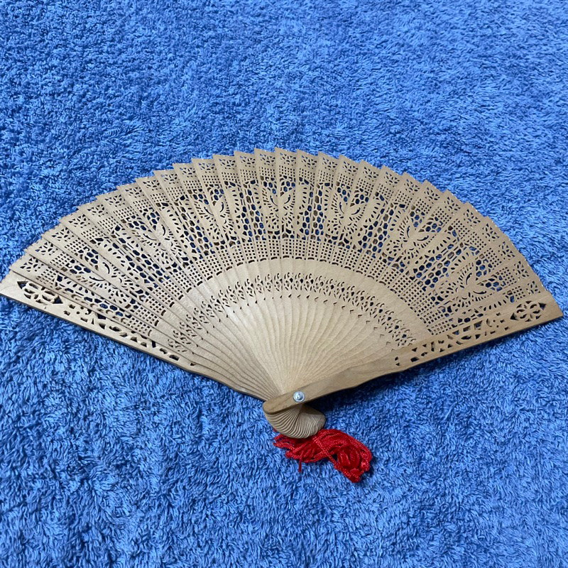 扇子 木扇 古風 摺疊扇 手扇 | 蝦皮購物