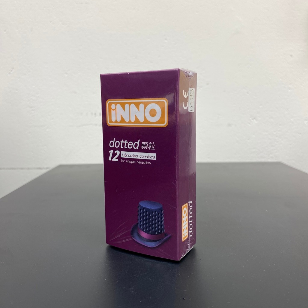 💥買三件送大麻潤滑液💥 INNO 茵諾衛生套 保險套 XL加大 3段式顆粒螺紋 果香氣 螺紋 超薄平滑 12入 澄石 | 蝦皮購物