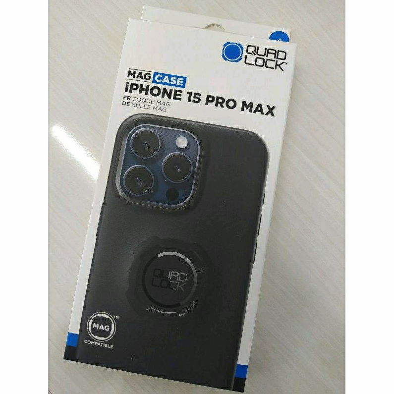 QUAD LOCK iPhone 15 Pro Max MAG 磁吸版防摔手機殼/ 防水套