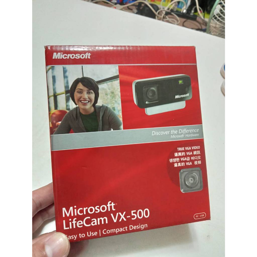 蟹老闆 微軟 Microsoft LifeCam VX500 網路攝影機 VX500 免驅動 蝦皮購物
