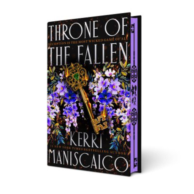 Throne Of The Fallen Kerri Maniscalco Limited Edition書 | 蝦皮購物