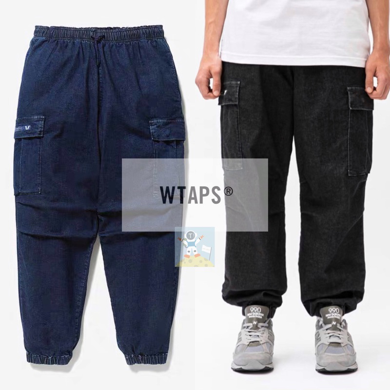 青 S WTAPS GIMMICK TROUSERS COTTON DENIM使用感も少なく状態良好です