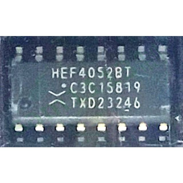 113邏輯閘 HEF4052 BT SOP-16 NXP 雙4道類比複用解複用 MC14052 CD4052 >>10個 | 蝦皮購物