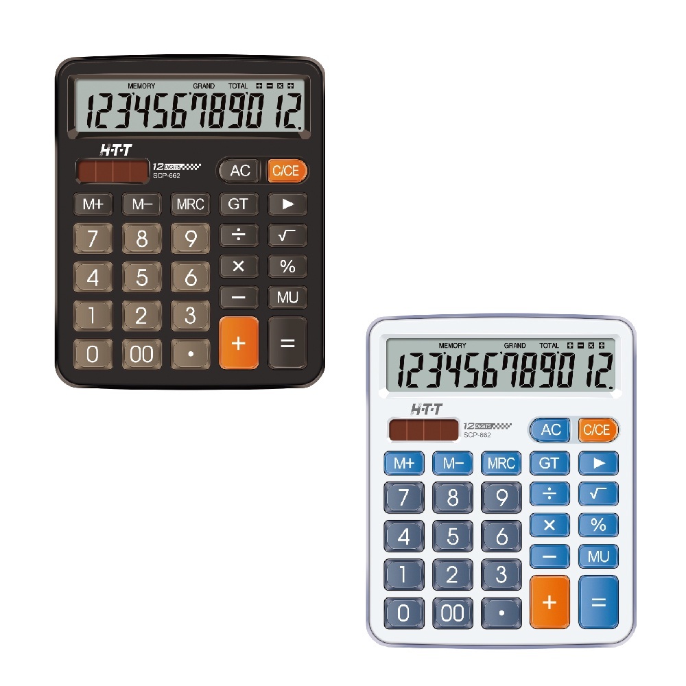 【現貨】計算機 小計算機 辦公室 商用 計算器 HTT. 12位計算機 計算機SCP662 興雲網購旗艦店 蝦皮購物