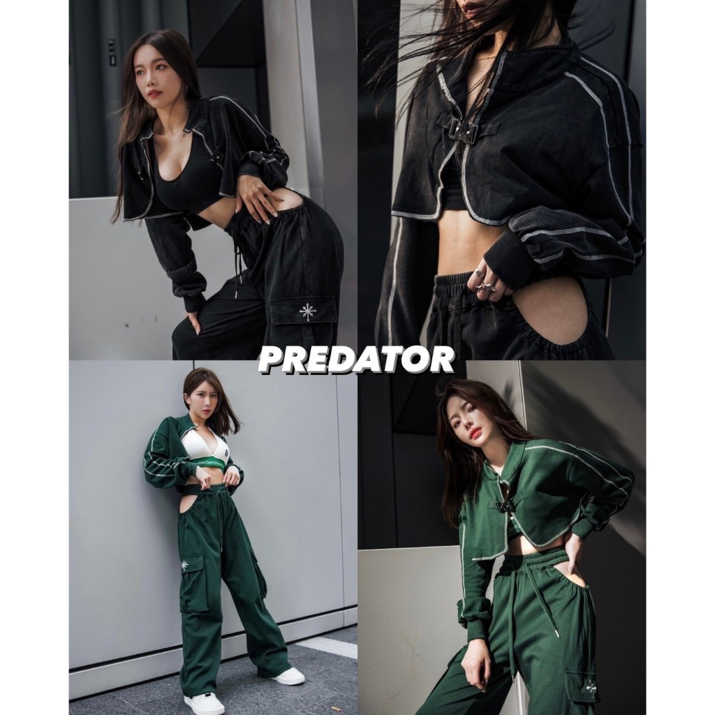 PREDATOR 高街VIBE 水洗面料 機能運動套裝 外套 落地褲 Tracksuits | 蝦皮購物