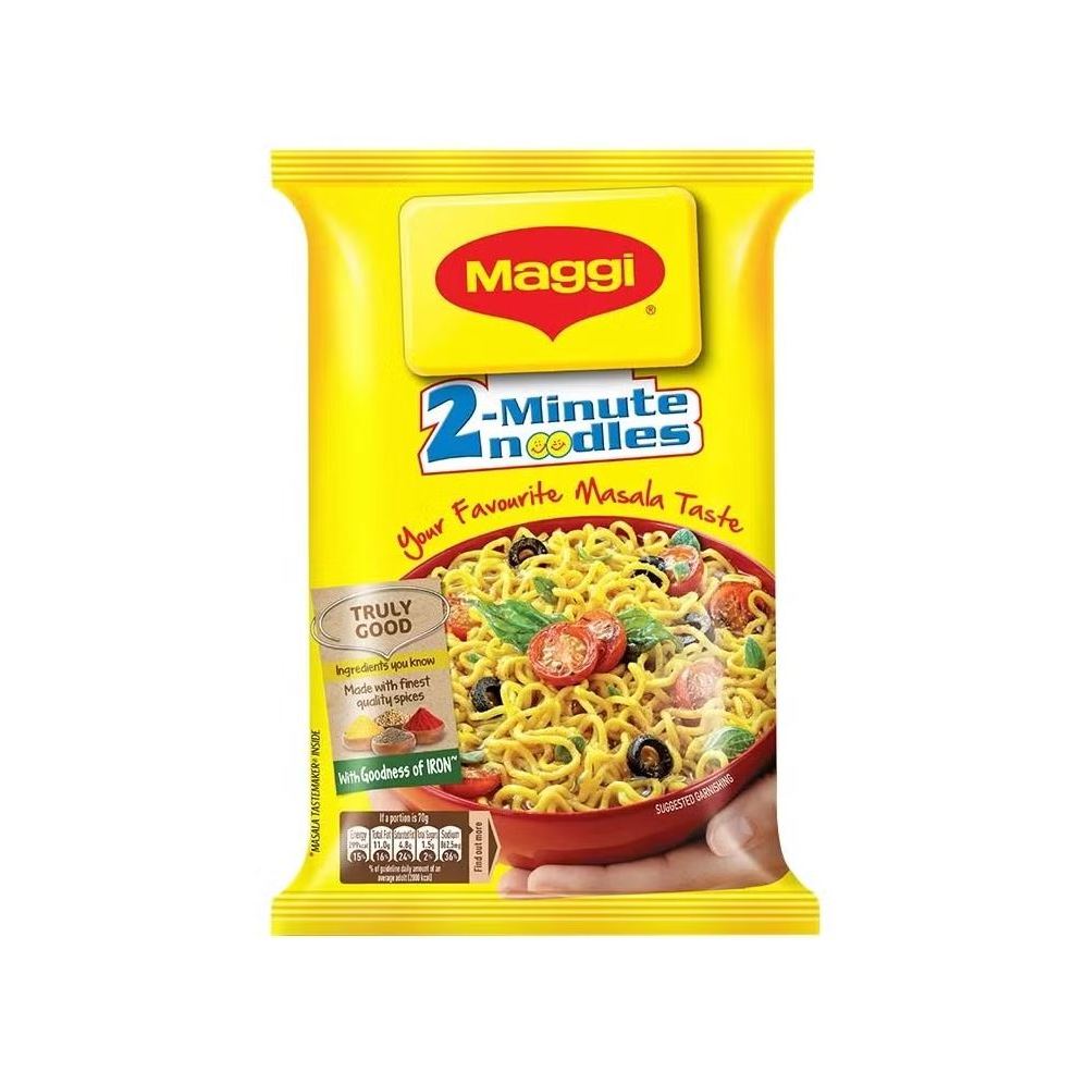 Maggi 印度瑪沙拉麵條 乾 70gm Indian Masala Noodles 蝦皮購物