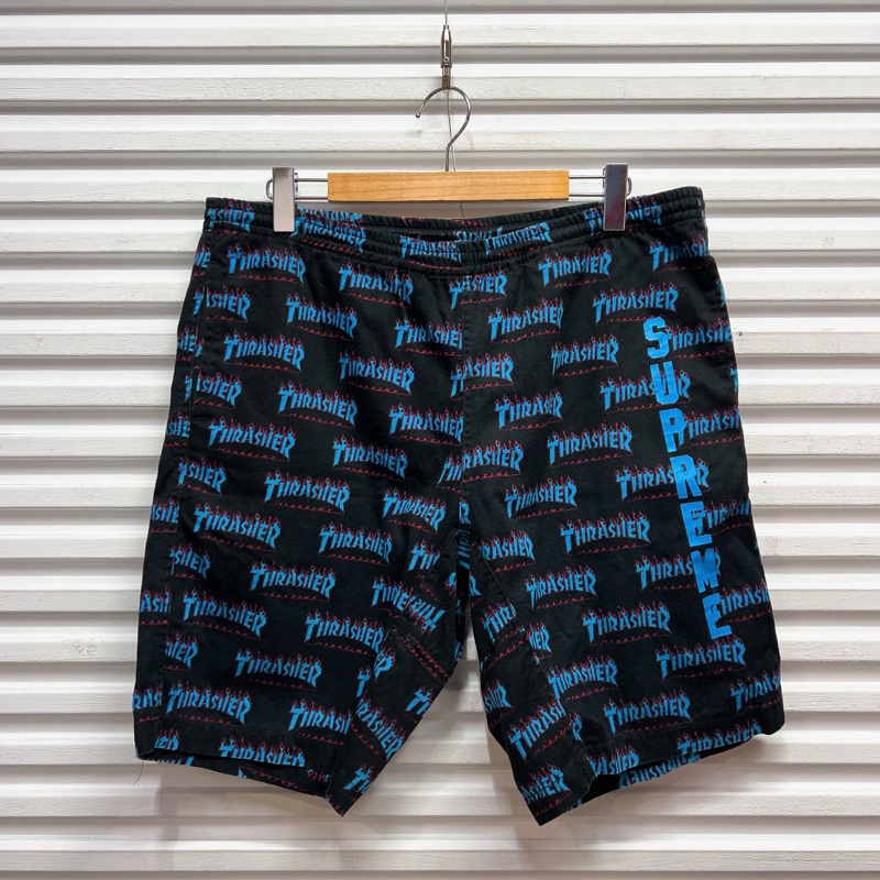 Supreme best sale thrasher shorts