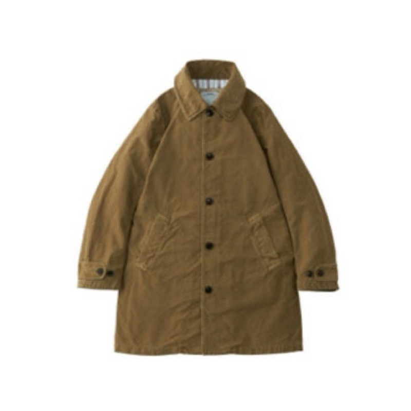 Visvim Coat 16SS Herge Dmgd Chino 卡其大衣| 蝦皮購物