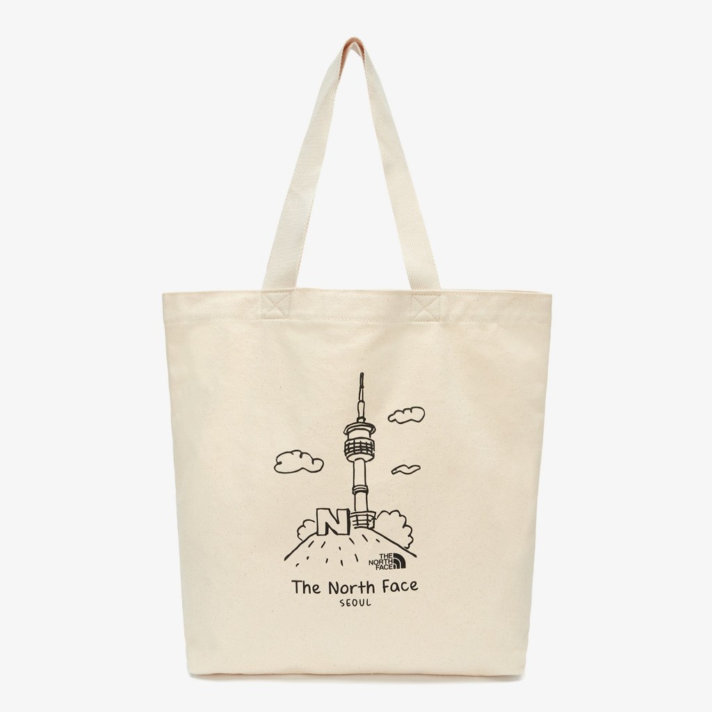 ★THE NORTH FACE★ TNF Cotton Tote Seoul NN2PQ77A The North Face Cotton Tote Bag