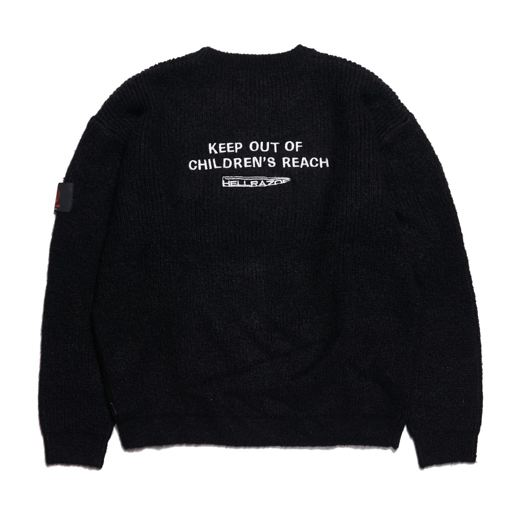 ?????????? ▽ Hellrazor ADVICE MOHAIR CREW SWEATER 2312 