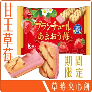 《 978 販賣貨 》 日本 北日本 午茶夾心餅乾 16枚入 124.8g 甘王 草莓 團購 批發 Bourbon