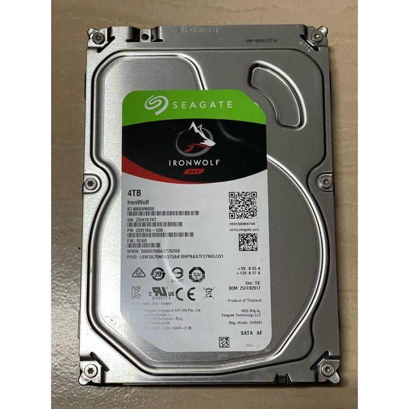 故障硬碟 seagate st4000vn008 | 蝦皮購物