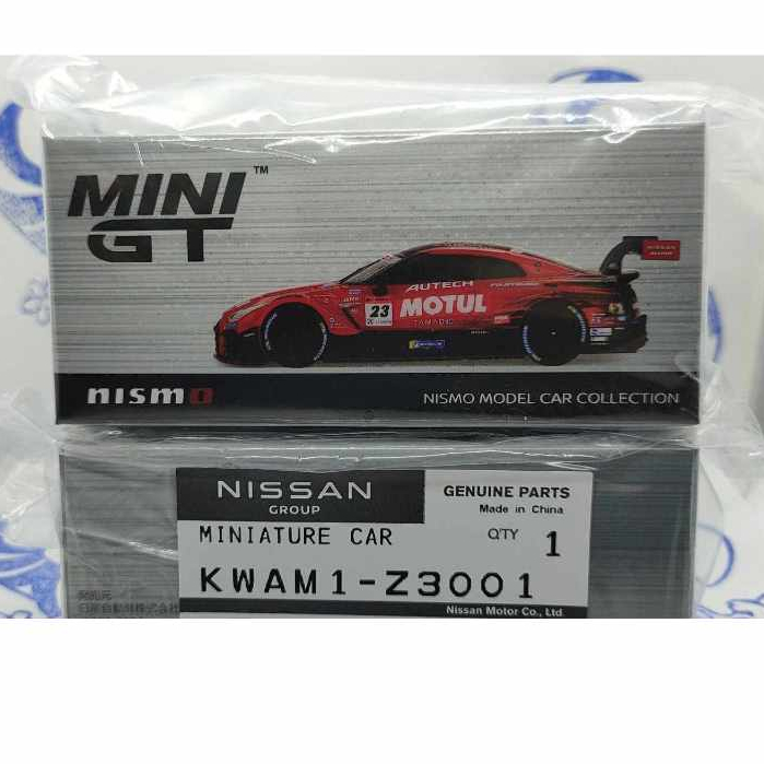 現貨) Mini GT Nismo KWAM1-Z3001 賽道Motul Autech GT-R GT500 | 蝦皮購物