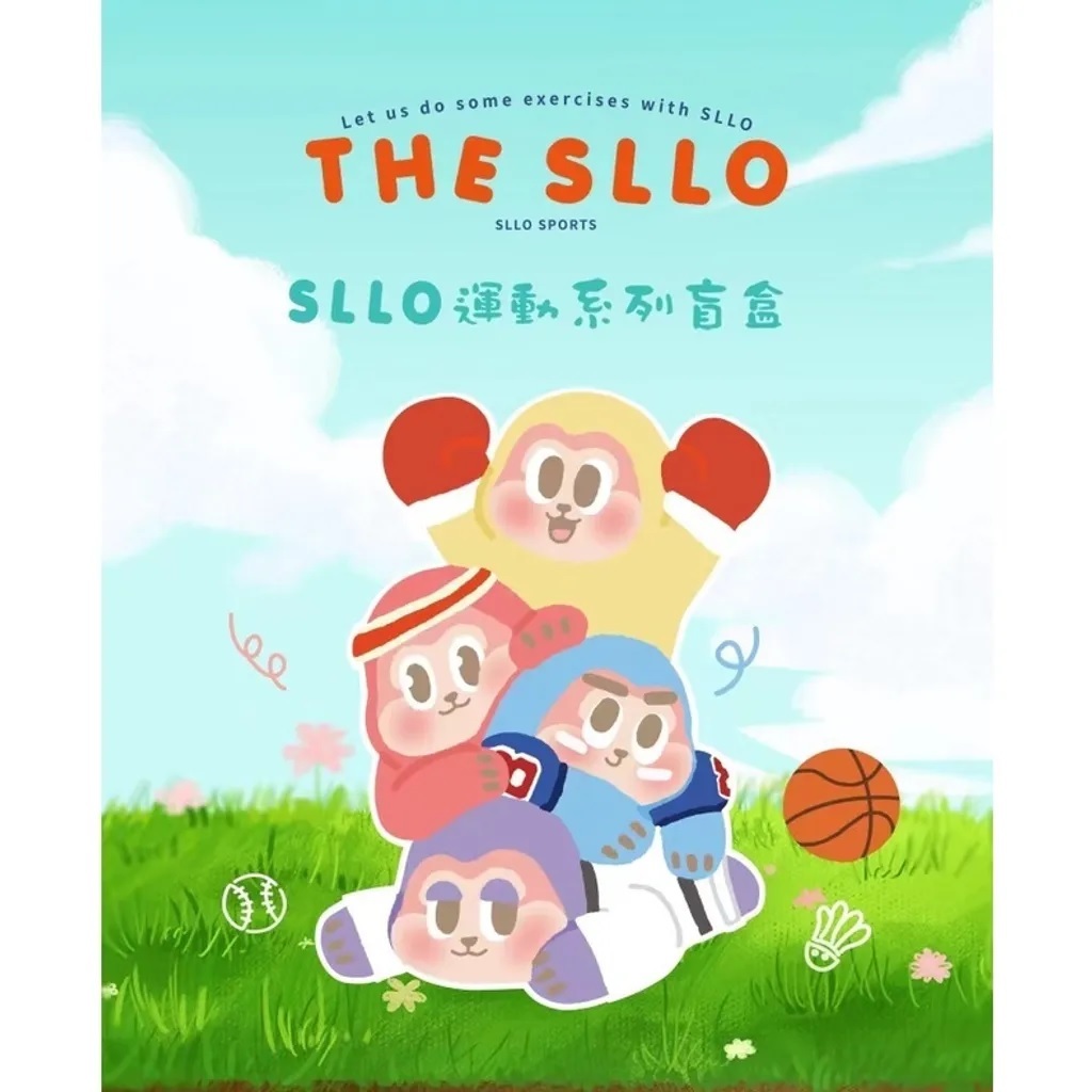 THE SLLO 運動系列 正版 盲盒 盒玩 泡泡殿盲盒小舖 ☀現貨☀ | 蝦皮購物