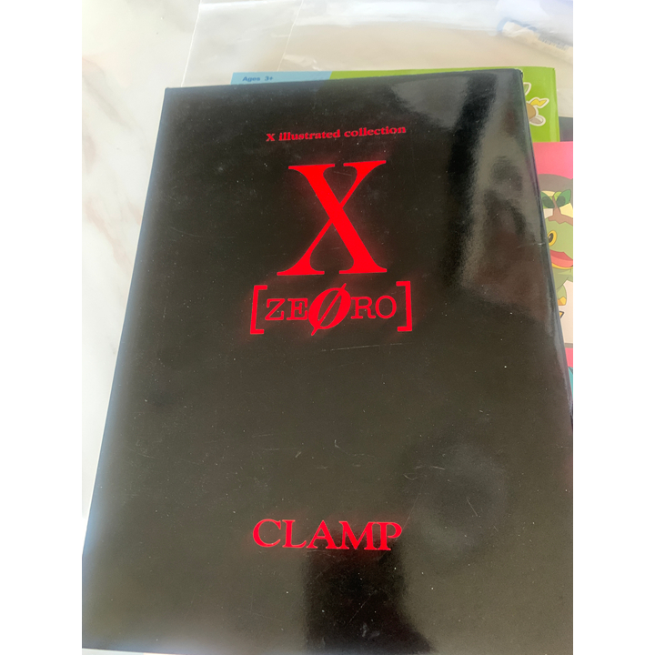 X Zero Illustrated Collection 畫冊 Clamp 角川書店 2000年 初版 蝦皮購物