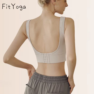 【現貨清倉】（E4） FitYoga 高强度運動內衣女 防震跑步文胸背心式防下垂收副乳瑜伽服健身bra