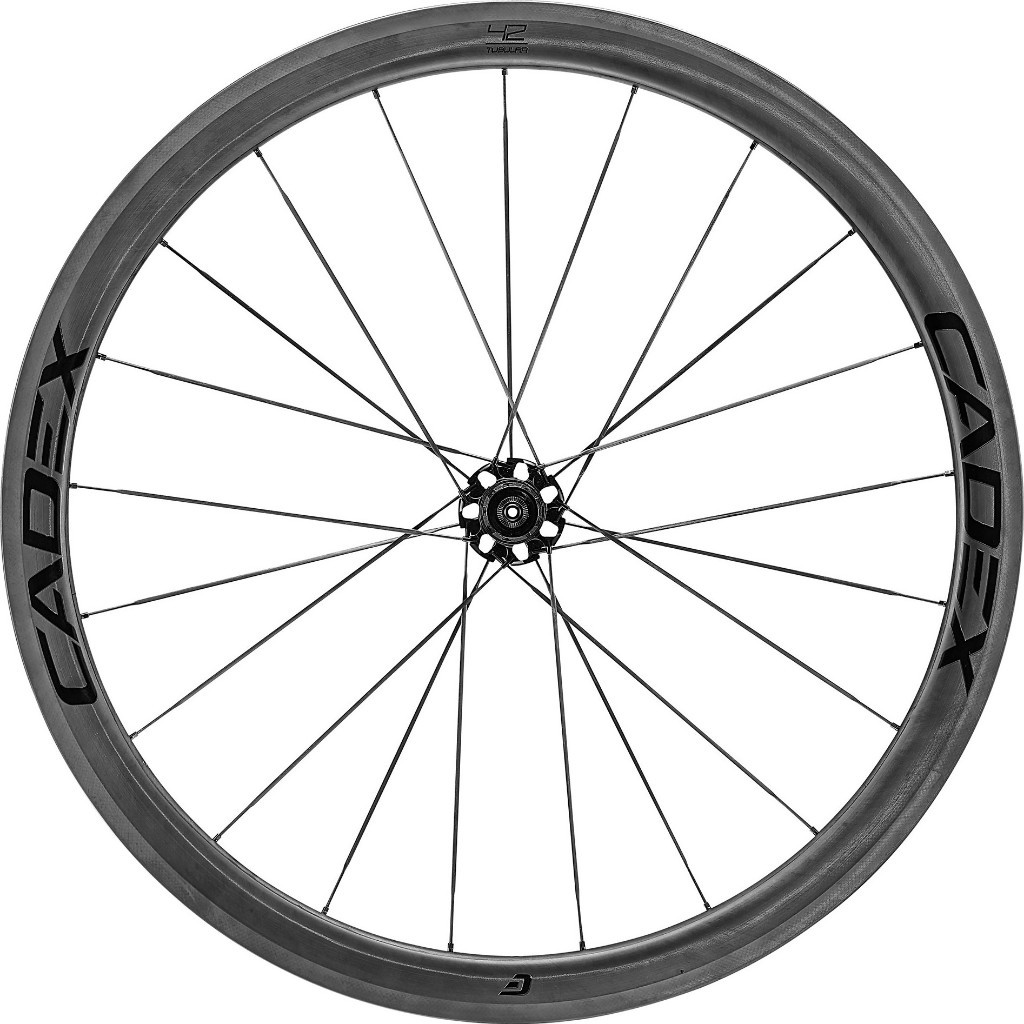 CADEX TUBULAR チューブラー ホイール前のみ　リムハイト 42 CADEX TUBULAR チューブラー ホイール前のみ リムハイト 42