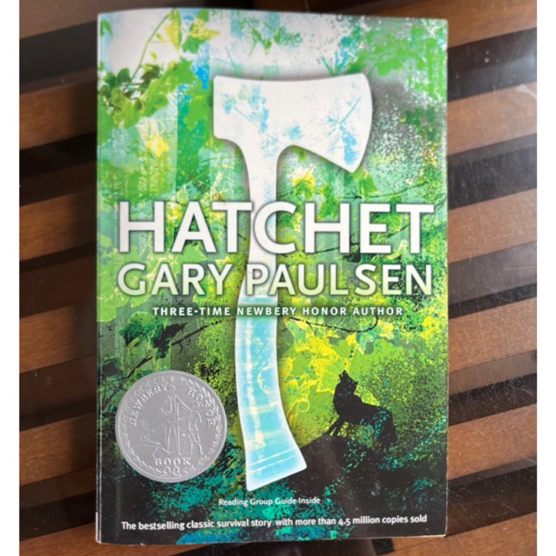 Hatchet Gary Paulsen 手斧男孩 英文小說 蝦皮購物