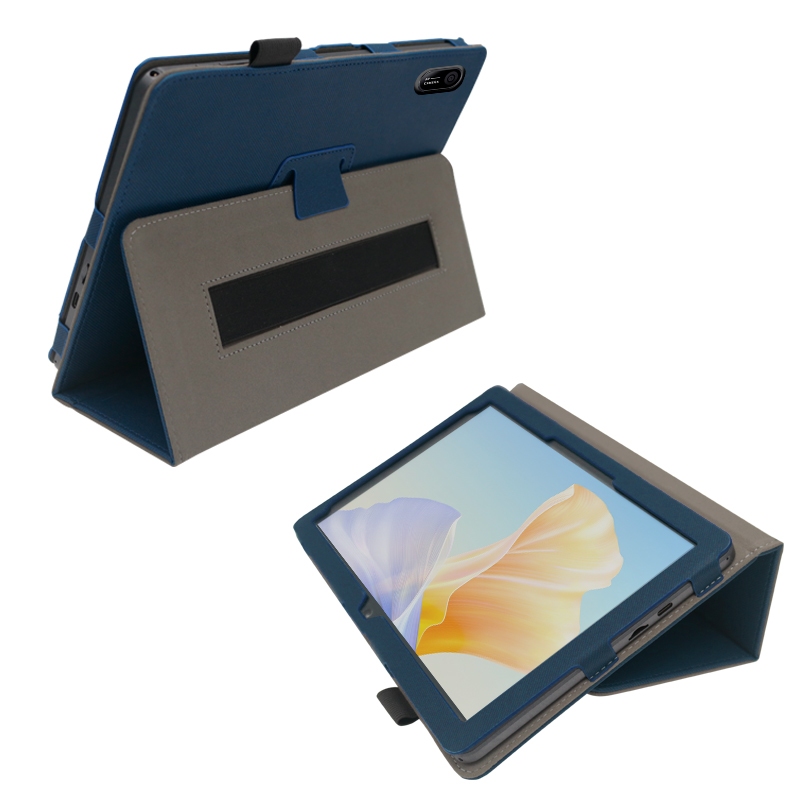 LiuShan 360° Drehhülle Für Acer Iconia Tab A8 (8,7 Zoll) – Rotierender Standfuß, Schwarz, Lederoptik