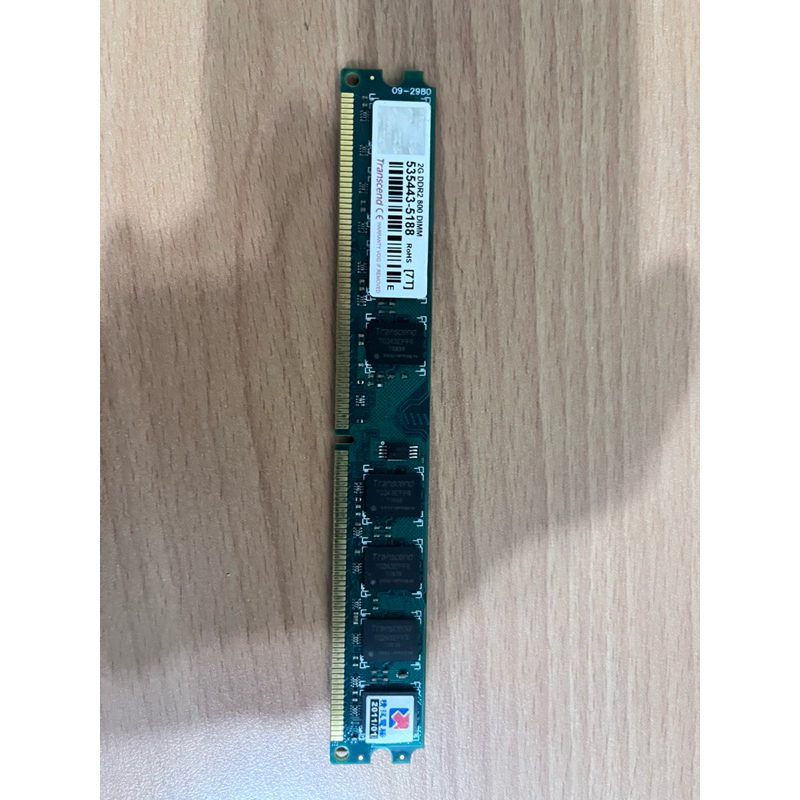 【TRANSCEND】 DDR2，2GB，800，DIMM桌機 記憶體 便宜賣！ | 蝦皮購物