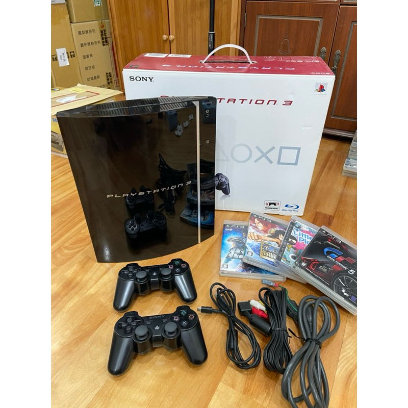 LIFIELD】 SONY PS3 初代機厚機80GB CECHL00 日本製盒裝主機