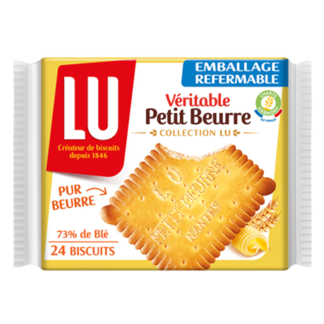 Puzzle Nathan 500 Pièces – Véritable Petit Beurre LU – Vintage Publicitaire