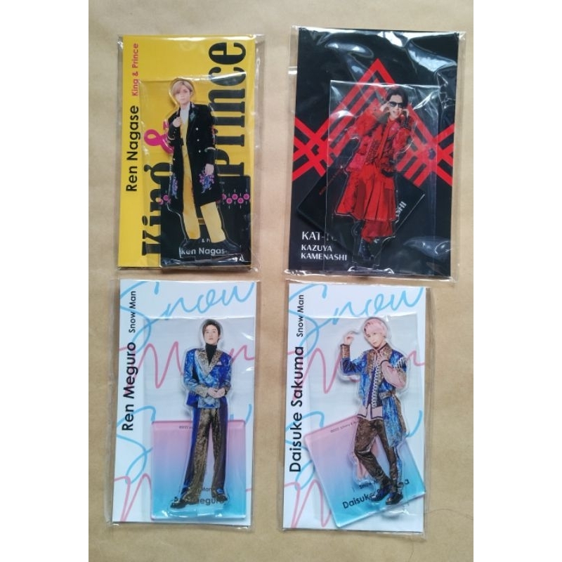 Johnny's アクスタFest 傑尼斯官方立牌龜梨和也永瀬廉目黑蓮