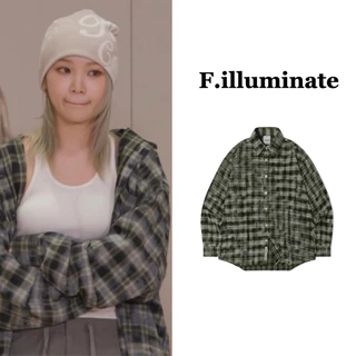 [🔥預購🔥]Chitao韓國服飾 F.illuminate 格子襯衫 采源同款 正韓代購