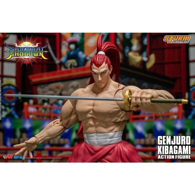 正版全新現貨STORM TOYS 侍魂4 牙神幻十郎1/12 霸王丸師兄非快打