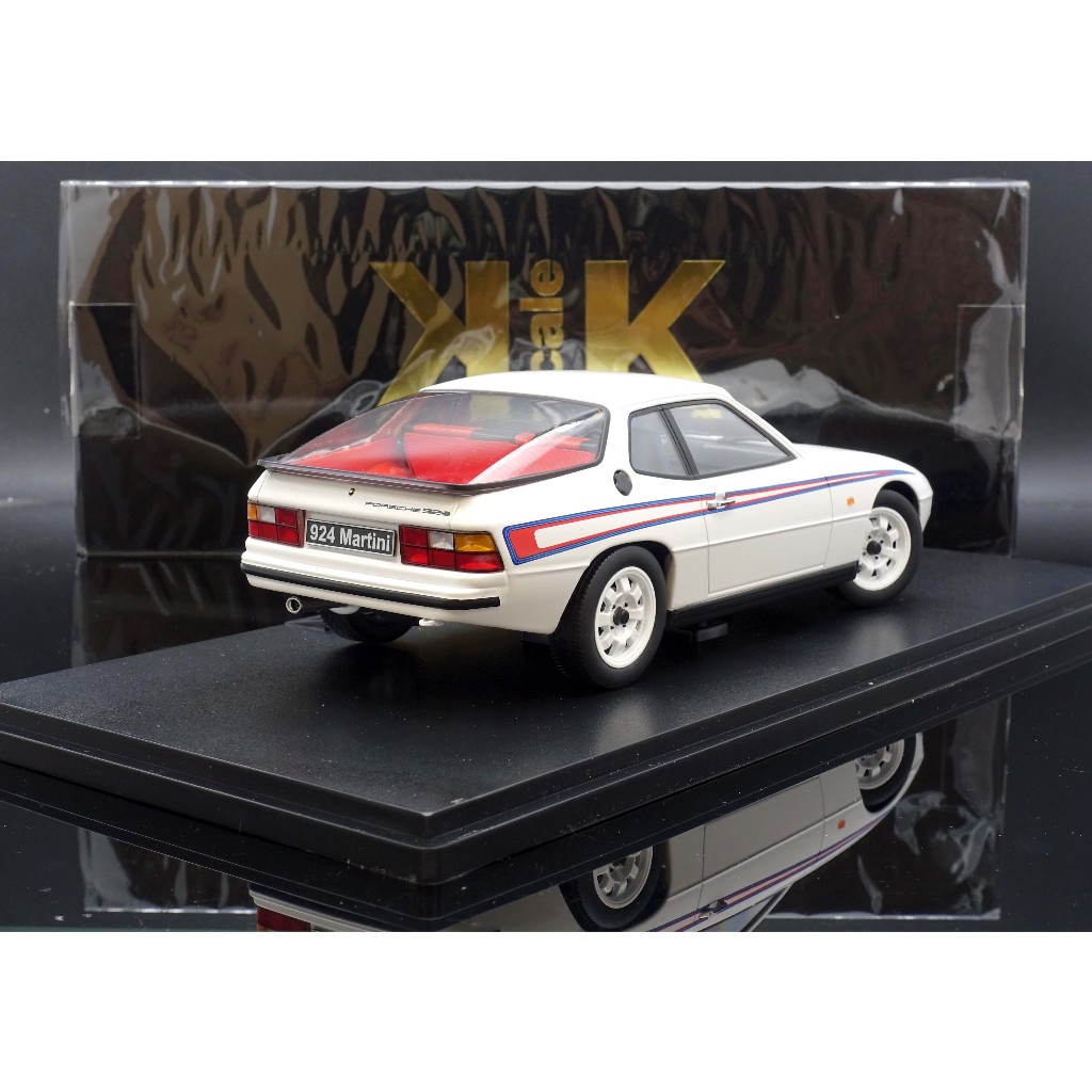 MASH】現貨特價KK scale 1/18 Porsche 924 Martini white 1985 | 蝦皮購物