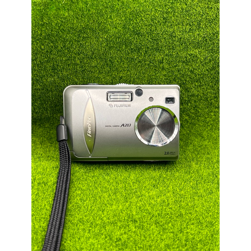 fujifilm FinePix A203復古CCD麵包數位相機銀| 蝦皮購物